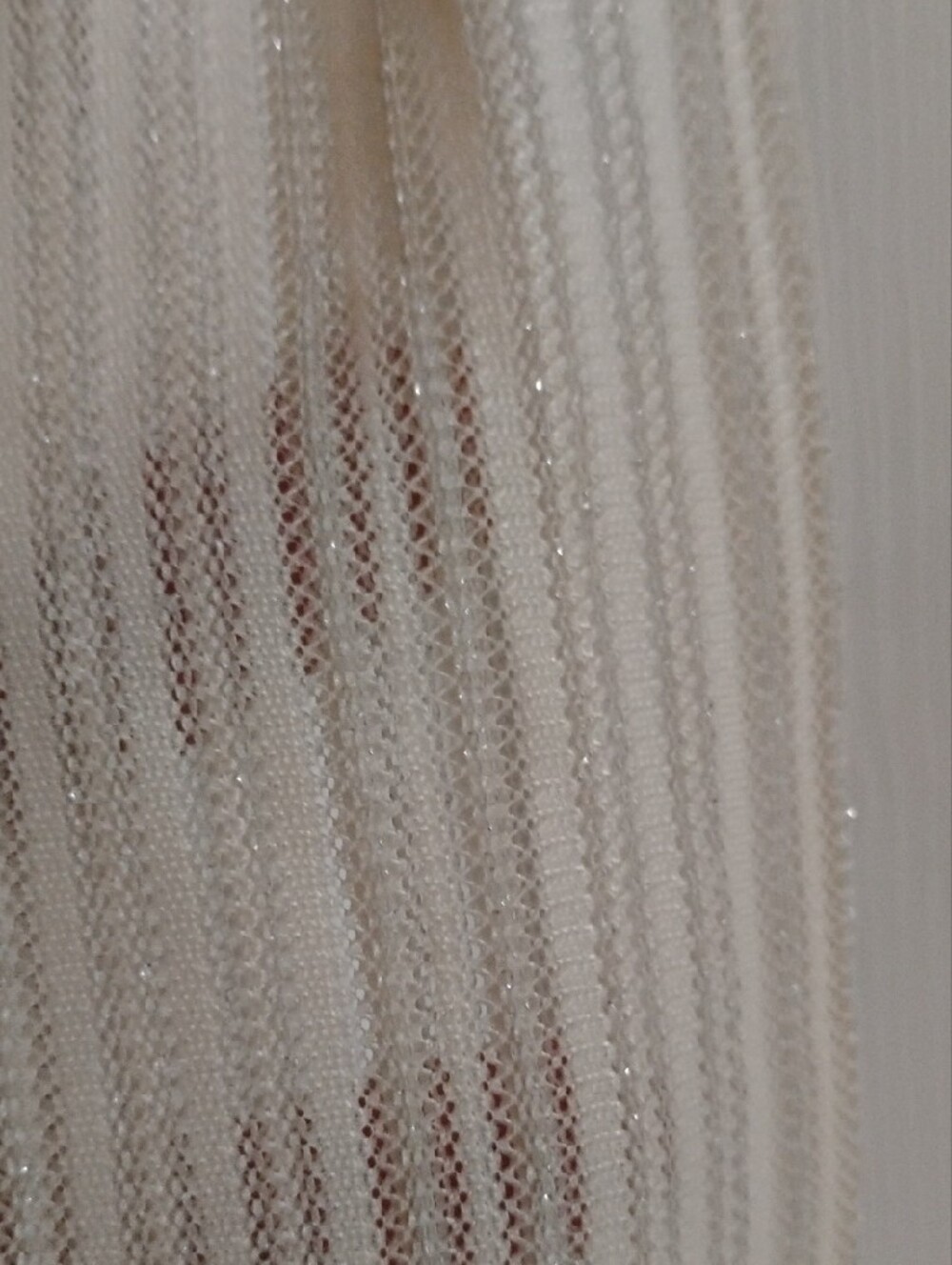 Almost Famous Cream Long-Sleeve Ribbed Midi Dress XL - Picture 4 of 5